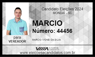 Candidato MARCIO 2024 - MONDAÍ - Eleições