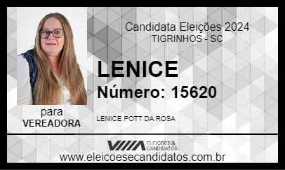 Candidato LENICE 2024 - TIGRINHOS - Eleições