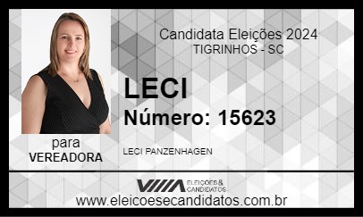 Candidato LECI 2024 - TIGRINHOS - Eleições