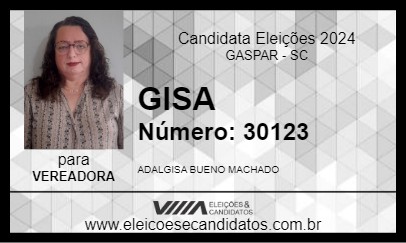 Candidato GISA 2024 - GASPAR - Eleições