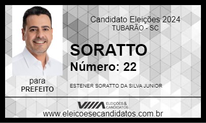 Candidato SORATTO 2024 - TUBARÃO - Eleições