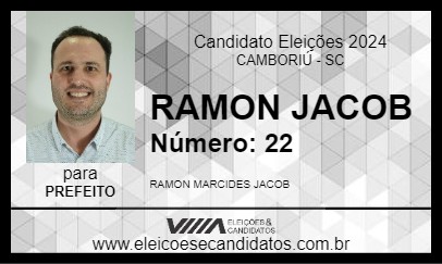 Candidato RAMON JACOB 2024 - CAMBORIÚ - Eleições