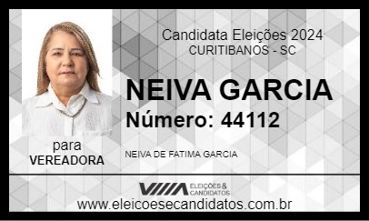 Candidato NEIVA GARCIA 2024 - CURITIBANOS - Eleições