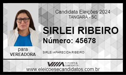 Candidato SIRLEI RIBEIRO 2024 - TANGARÁ - Eleições