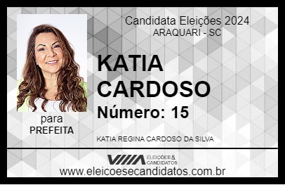 Candidato KATIA 2024 - ARAQUARI - Eleições