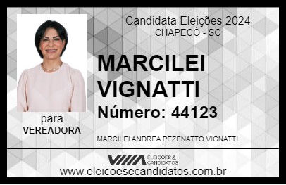 Candidato MARCILEI VIGNATTI 2024 - CHAPECÓ - Eleições