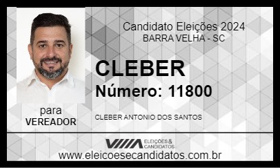 Candidato CLEBER 2024 - BARRA VELHA - Eleições