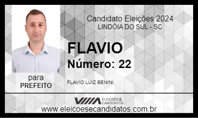 Candidato FLAVIO 2024 - LINDÓIA DO SUL - Eleições