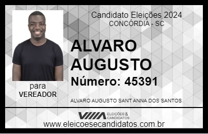 Candidato ALVARO SANT ANNA 2024 - CONCÓRDIA - Eleições