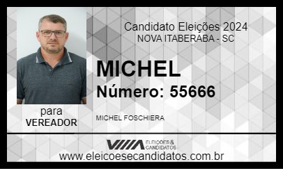 Candidato MICHEL 2024 - NOVA ITABERABA - Eleições