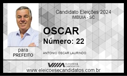 Candidato OSCAR 2024 - IMBUIA - Eleições