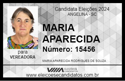 Candidato MARIA APARECIDA 2024 - ANGELINA - Eleições