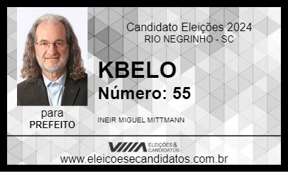 Candidato KBELO 2024 - RIO NEGRINHO - Eleições