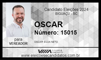 Candidato OSCAR 2024 - BIGUAÇU - Eleições