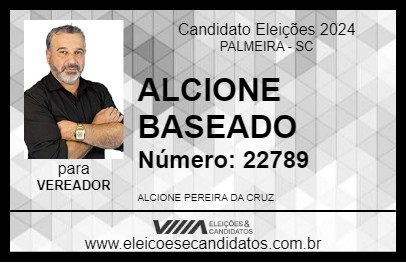 Candidato ALCIONE BASEADO 2024 - PALMEIRA - Eleições