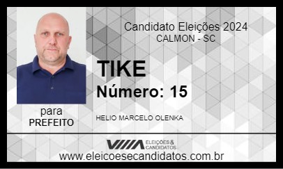 Candidato TIKE 2024 - CALMON - Eleições