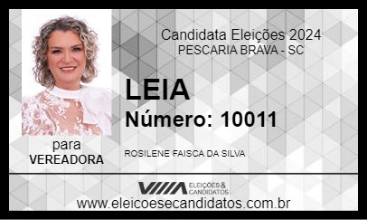 Candidato LEIA 2024 - PESCARIA BRAVA - Eleições