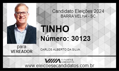 Candidato TINHO 2024 - BARRA VELHA - Eleições