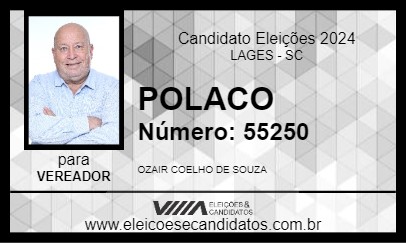 Candidato POLACO 2024 - LAGES - Eleições