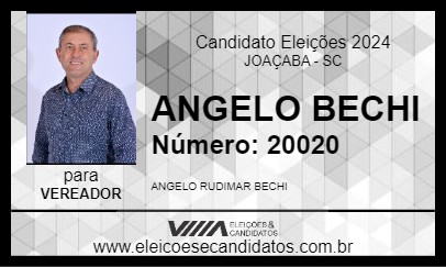 Candidato ANGELO BECHI 2024 - JOAÇABA - Eleições