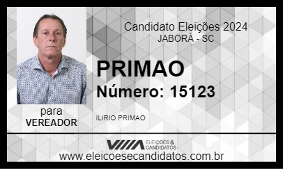 Candidato PRIMAO 2024 - JABORÁ - Eleições