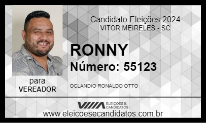 Candidato RONNY 2024 - VITOR MEIRELES - Eleições