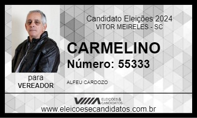 Candidato CARMELINO 2024 - VITOR MEIRELES - Eleições