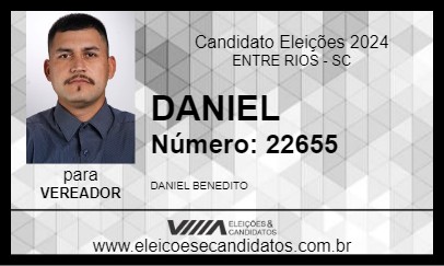 Candidato DANIEL 2024 - ENTRE RIOS - Eleições