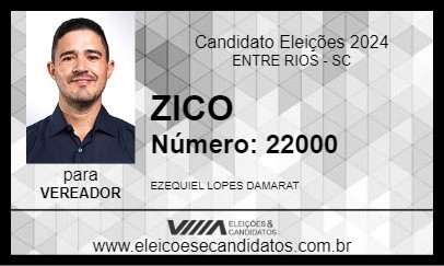 Candidato ZICO 2024 - ENTRE RIOS - Eleições