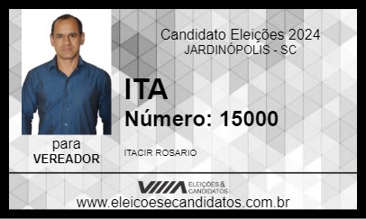 Candidato ITA 2024 - JARDINÓPOLIS - Eleições