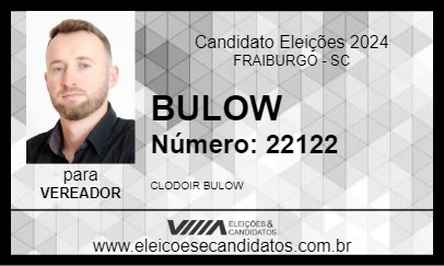 Candidato BULOW 2024 - FRAIBURGO - Eleições