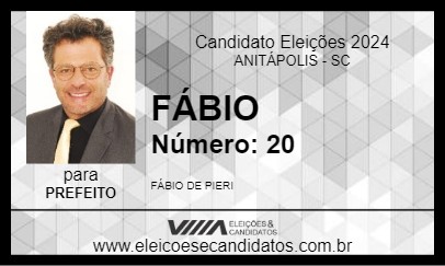 Candidato FÁBIO 2024 - ANITÁPOLIS - Eleições