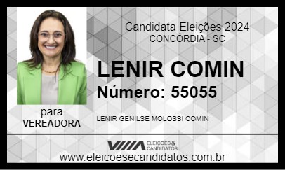 Candidato LENIR COMIN 2024 - CONCÓRDIA - Eleições