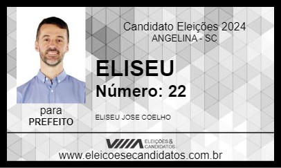 Candidato ELISEU 2024 - ANGELINA - Eleições