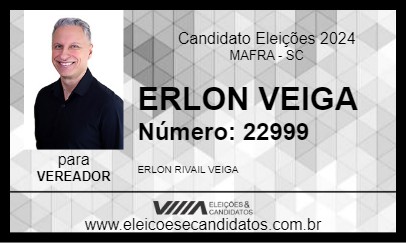 Candidato ERLON VEIGA 2024 - MAFRA - Eleições