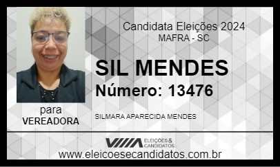 Candidato SIL MENDES 2024 - MAFRA - Eleições