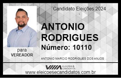 Candidato ANTONIO RODRIGUES 2024 - CHAPECÓ - Eleições