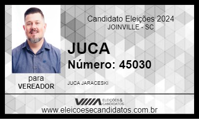 Candidato JUCA 2024 - JOINVILLE - Eleições