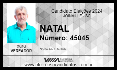 Candidato NATAL 2024 - JOINVILLE - Eleições