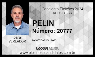 Candidato PELIN 2024 - RODEIO - Eleições