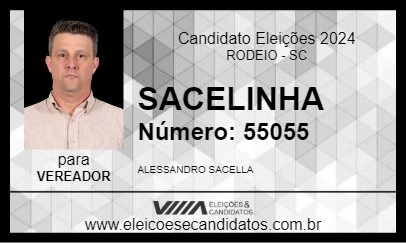 Candidato SACELINHA 2024 - RODEIO - Eleições