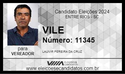 Candidato VILE 2024 - ENTRE RIOS - Eleições