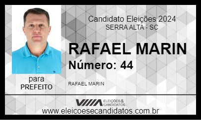 Candidato RAFAEL MARIN 2024 - SERRA ALTA - Eleições