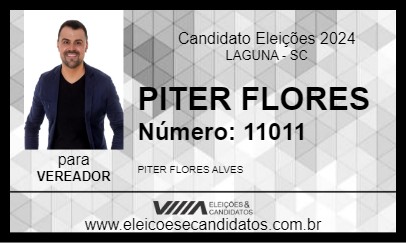 Candidato PITER FLORES 2024 - LAGUNA - Eleições