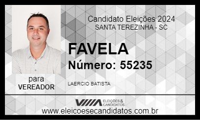 Candidato FAVELA 2024 - SANTA TEREZINHA - Eleições