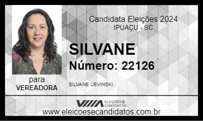 Candidato SILVANE 2024 - IPUAÇU - Eleições