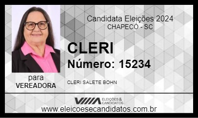 Candidato CLERI 2024 - CHAPECÓ - Eleições