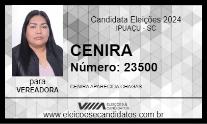 Candidato CENIRA 2024 - IPUAÇU - Eleições