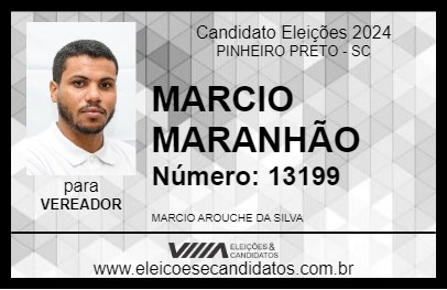 Candidato MARCIO MARANHÃO 2024 - PINHEIRO PRETO - Eleições