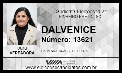 Candidato DALVENICE 2024 - PINHEIRO PRETO - Eleições